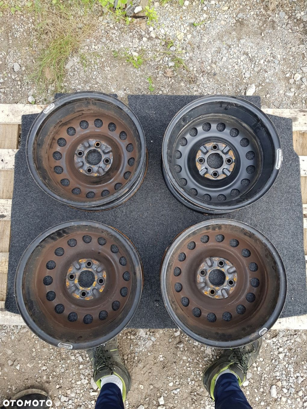 FELGI STALOWE TOYOTA AYGO CITROEN 4.5 x 14 4X100 ET39 2140679 - 4