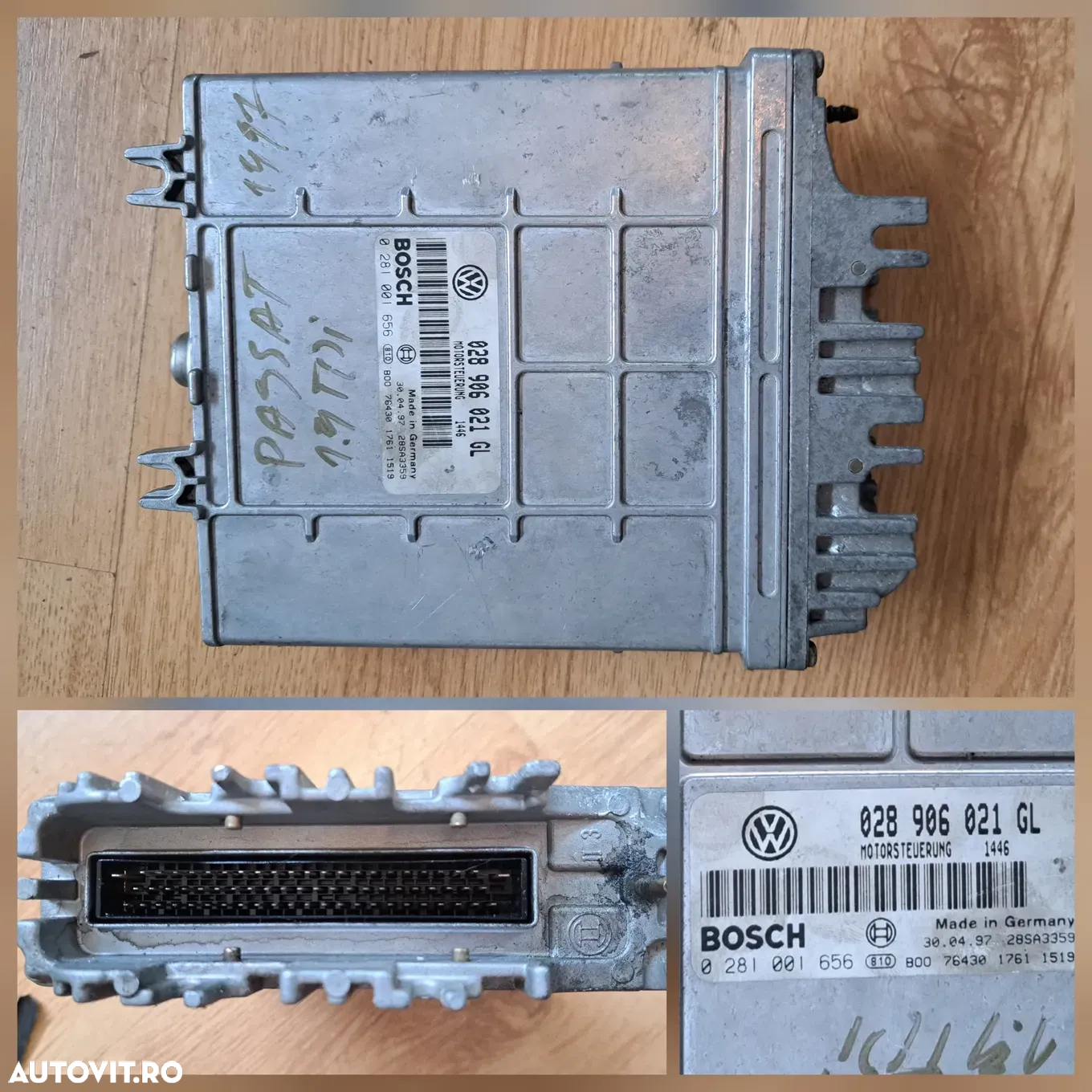 Kit pornire volkswagen passat 1,9 tdi AVB bmw seria 5 ECU modul calculator motor vw passat 1,9 tdi AFL mitsubishi outlander bmw seria 3 4 5 7 x3 x4 x5 x6 renault trafic opel vivaro 1,6 - 4