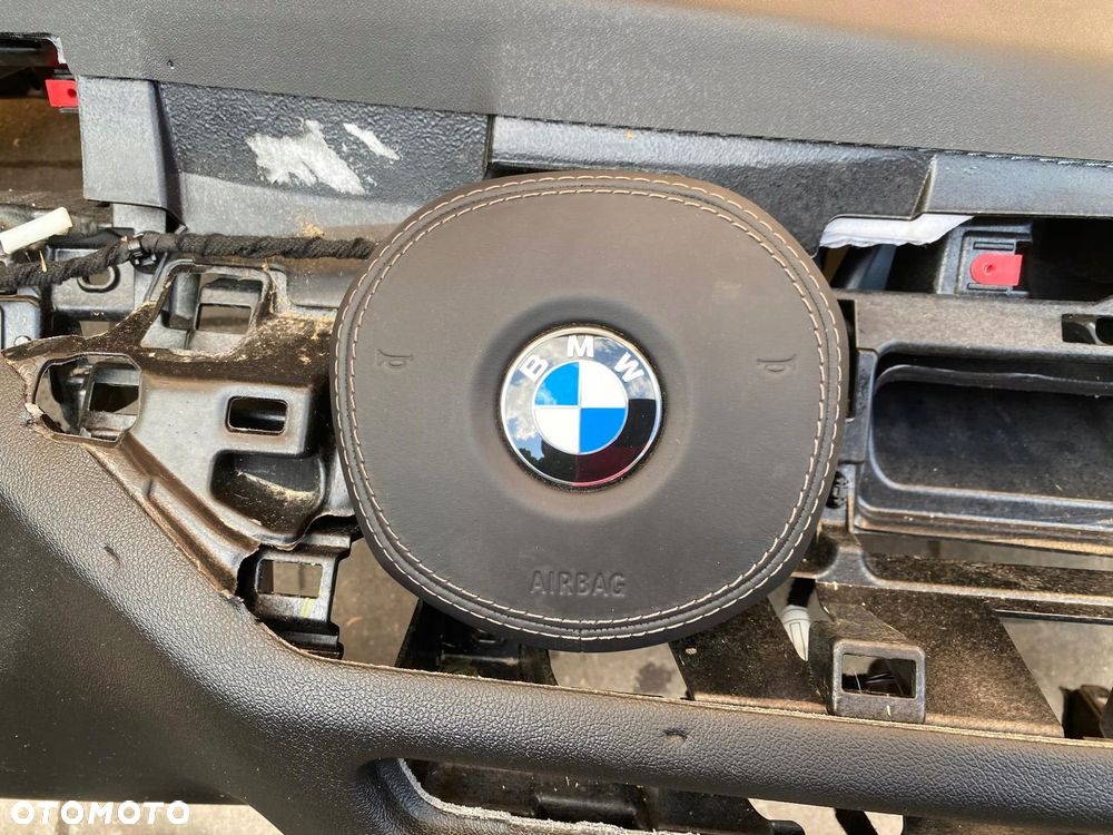 konsola airbag pasy bmw x6 go6 lift skóra gładka m-pakiet - 3