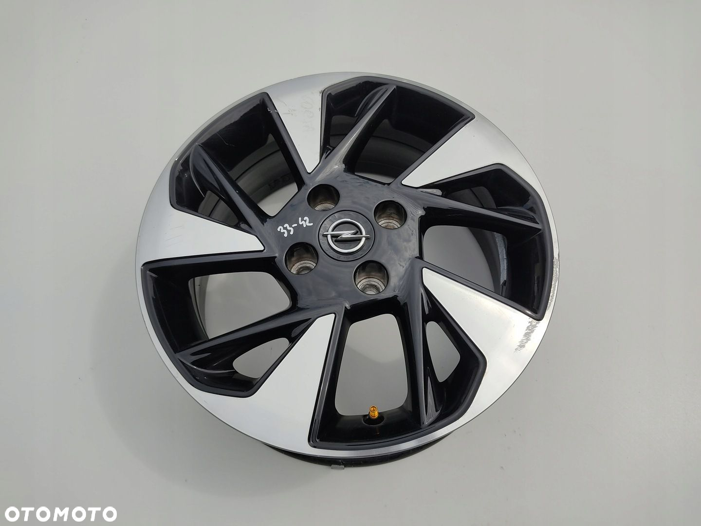 FELGA ALUMINIOWA ALUFELGA 16 OPEL CORSA F 4x108 6.5J ET32 9833892580 19-24 - 2