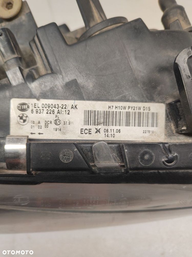 bmw 7 e65 lift xenon lampa prawy przód 6937226 - 8