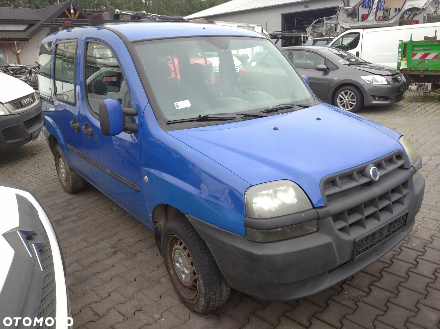 FIAT DOBLO I 1 LAMPA PRZÓD PRAWA REFLEKTOR EU EUROPA 2000-2005 - 1