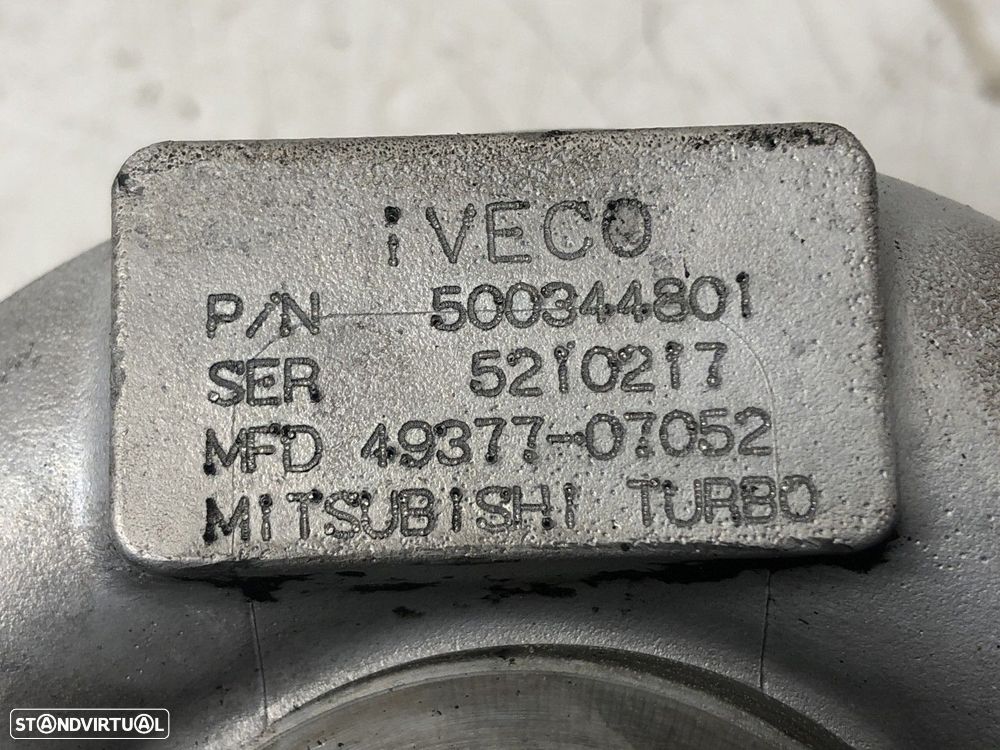 Turbo FIAT DUCATO 2.8 JTD REF. 500344801 MOTOR 8140.43S - 5