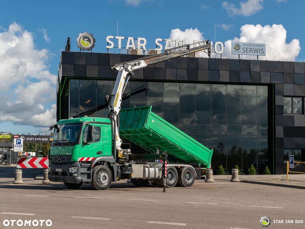 Mercedes-Benz Arocs 26.40 6x4 Palfinger PK 24001-K HDS Żuraw Wywrotka - 6