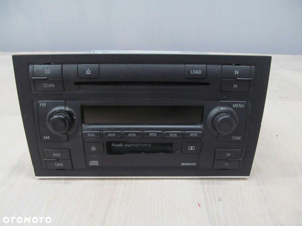 AUDI A6 C5 LIFT SYMPHONY II RADIO CD 2 DIN 8E0035195M FABRYCZNE - 1