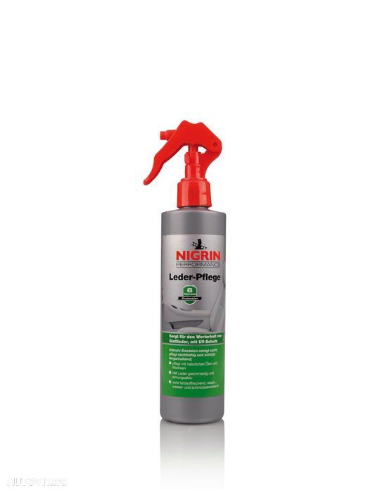 Spray intretinere si curatare suprafete din piele Nigrin 300ml - 1