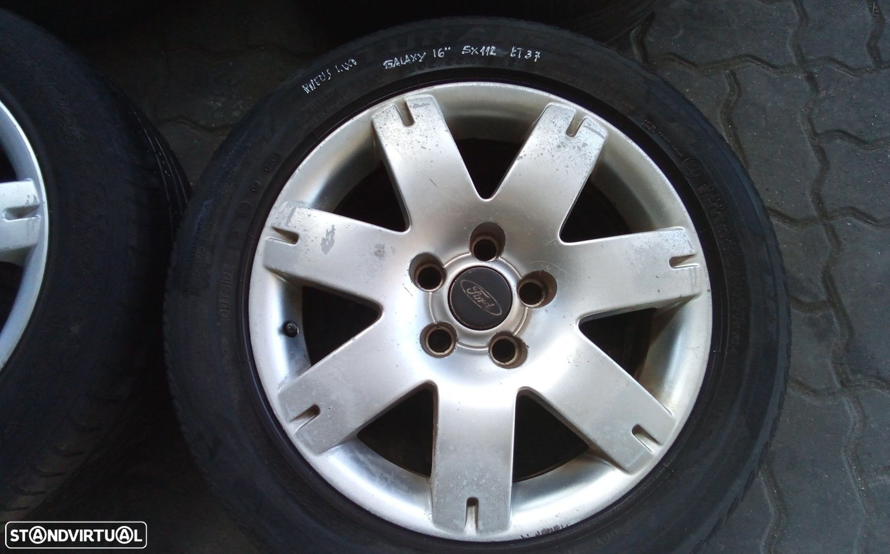 Jantes FORD GALAXY R16 furação 5x112 - 3
