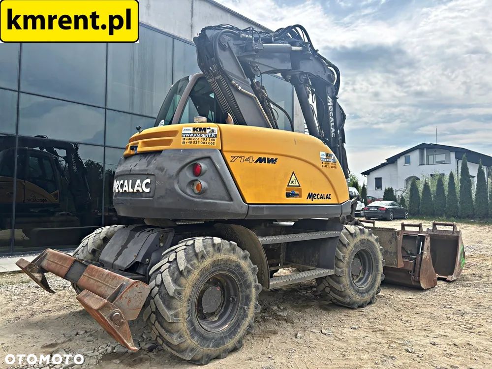Mecalac 714 MW KOPARKA KOŁOWA 2012r. | MECALAC 12 MTX MXT 15 9 11 VOLVO 140 JCB 145 CAT 313 LIEBHERR 910 914 - 24