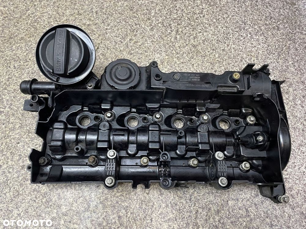 Pokrywa zaworow wlew oleju czujnik walka sruby BMW X1 E84 2.0 D N47 ORG BDB - 1