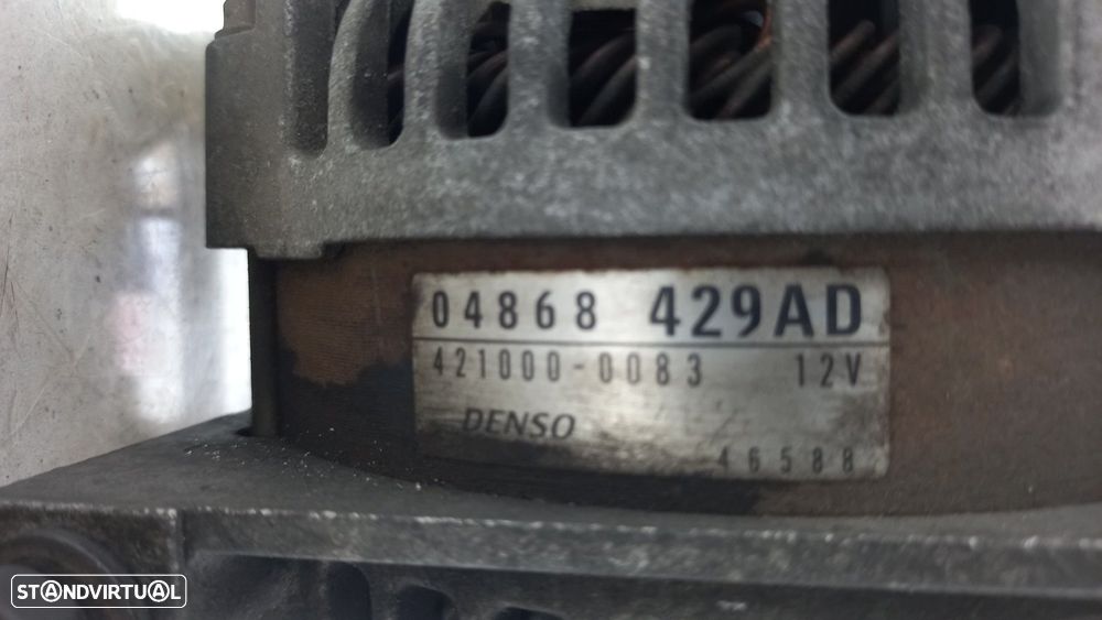 ALTERNADOR CHRYSLER VOYAGER IV 2004 -04868429AD - 1