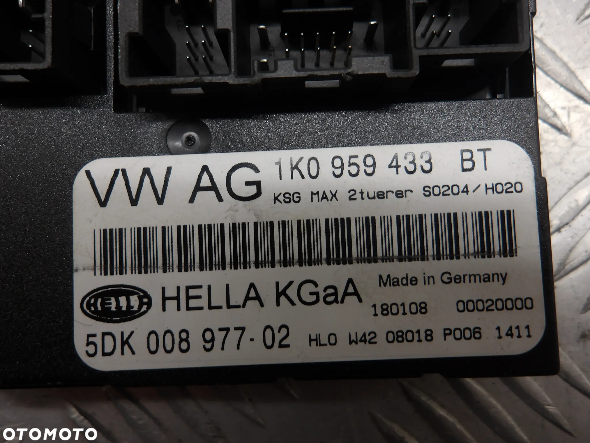 VW JETTA V 05-10 MODUŁ KOMFORTU 1K0959433 - 3