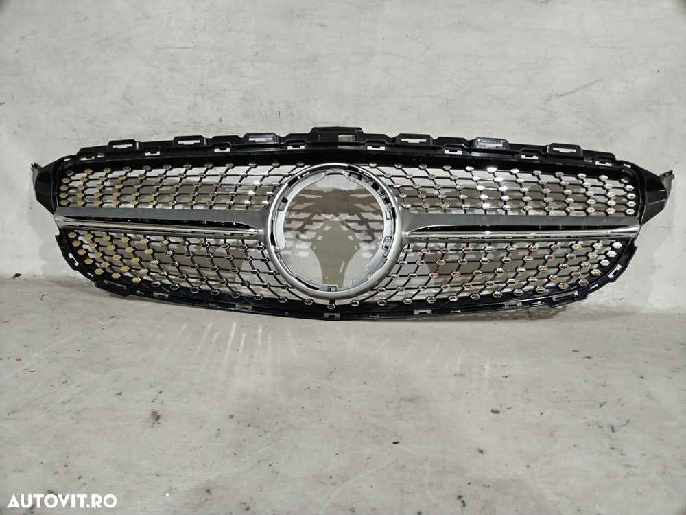 Grila radiator Mercedes C-Class, W 205, 2014, 2015, 2016, 2017, 2018 - 3