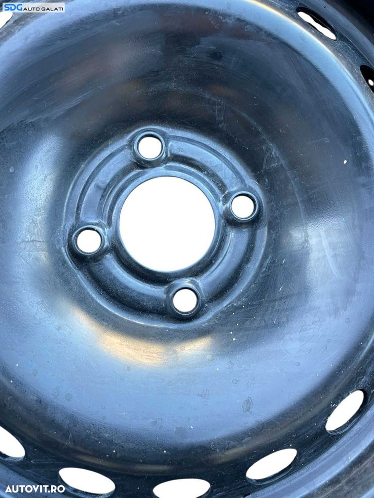 Janta Rezerva Tabla 4x100 195 65 15 R15 Anvelopa Cauciuc Nou Renault Megane 1 1995 - 2003 [B4192] - 7