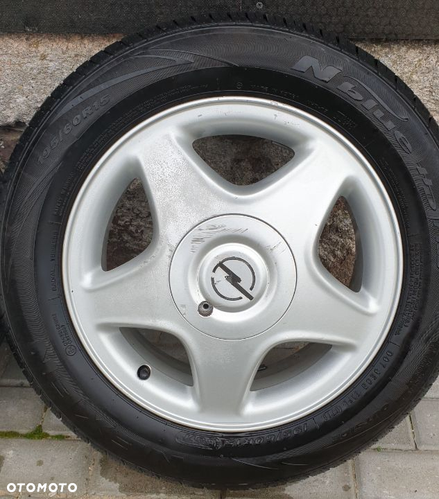 KOŁA OPEL CORSA ASTRA MERIVA ZAFIRA 4X100 ET49 OPONY NEXEN 195/60 R15 - 11