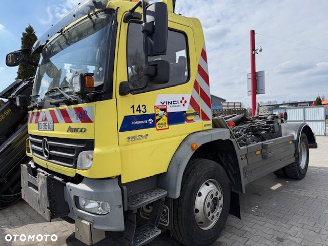 Mercedes-Benz ATEGO 1524 4x4 hakowiec resor manual - 2