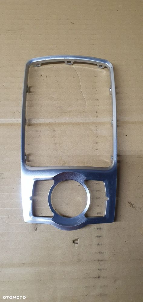 Ramka dekor tunelu zmiany biegów chrom Audi A6 C6 4F0864260A - 1