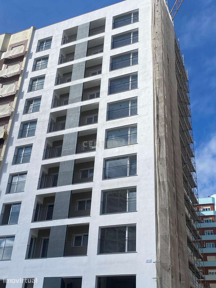 Moderno Apartamento T2 em Corroios, Seixal - 91.45m² e Terraço - Grande imagem: 4/5