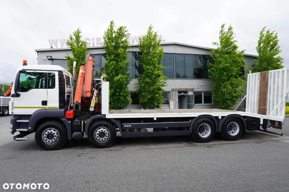 MAN TGS 35.360 8×2 / HDS Fassi F165A.2.22 / Pilot / Laweta 7,8 m_252942 - 4