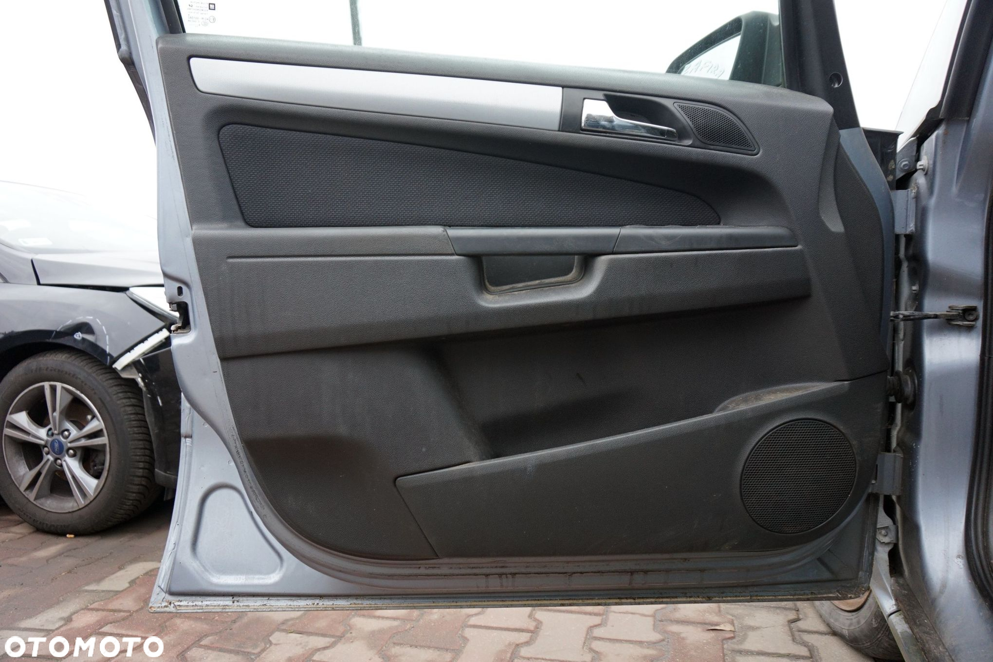 DRZWI PRZEDNIE LEWE ZAFIRA B Z163  SZARY OPEL 2005-2008 - 9