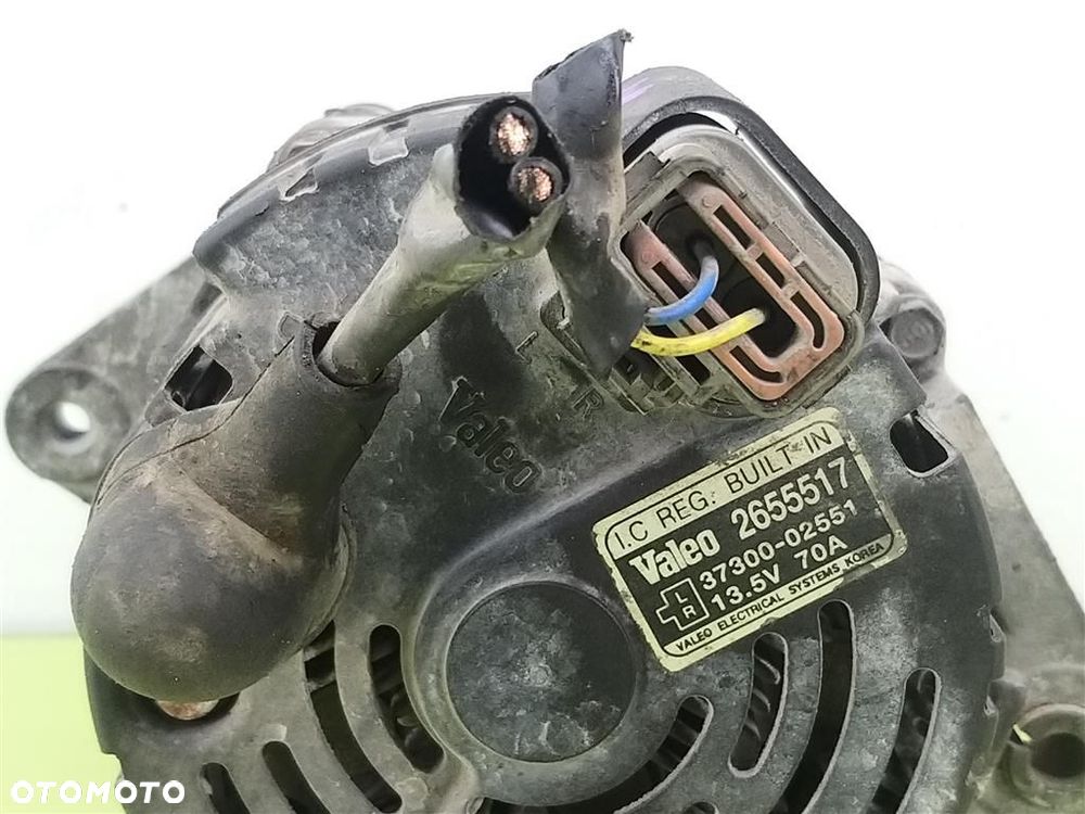 Alternator Hyundai Atos 1997-2003 1,0 B 70A 2655517 3730002551 ORYGINAŁ - 6