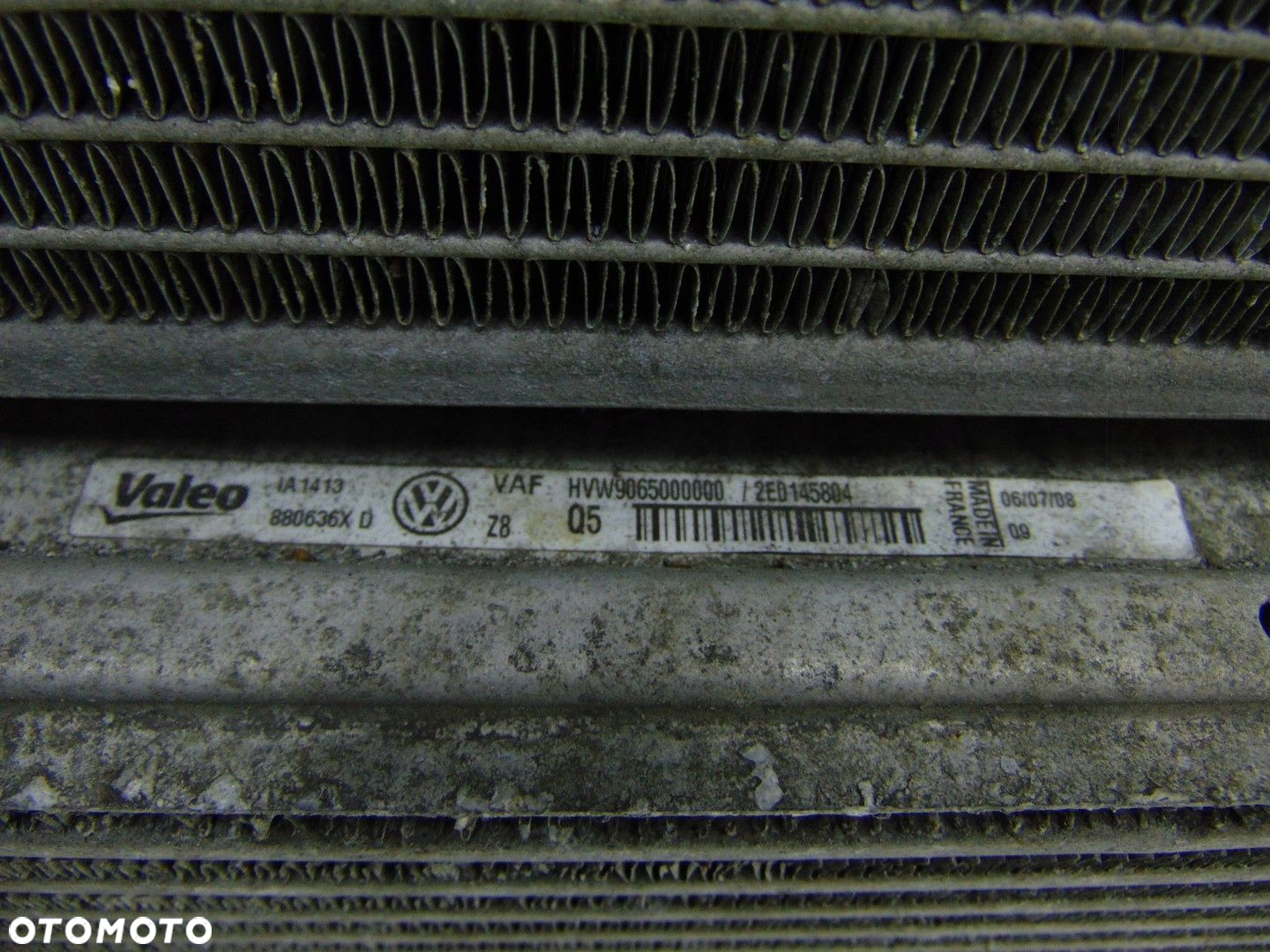 KPL CHŁODNICA WODY INTERCOOLER CRAFTER I 2.5 TDI - 5