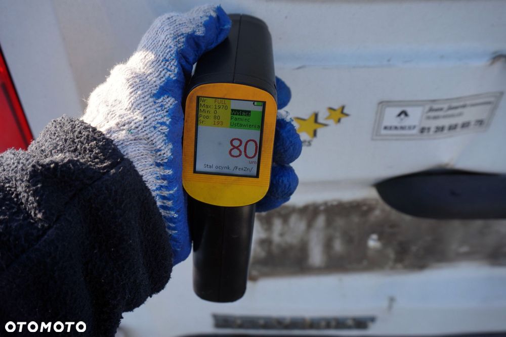 DRZWI TYLNE SKRZYDŁOWE LEWE KANGOO I PH2 LIFT O389  RENAULT 2003-2008 - 4