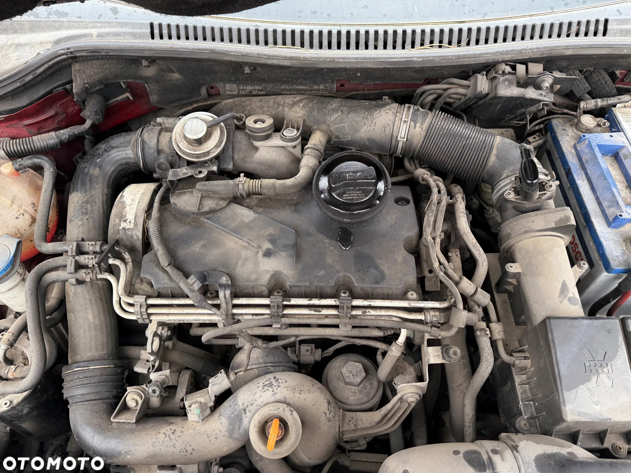 Seat Leon II 1.9 TDI Skrzynia Zderzak Drzwi Klapa Lampa - 5