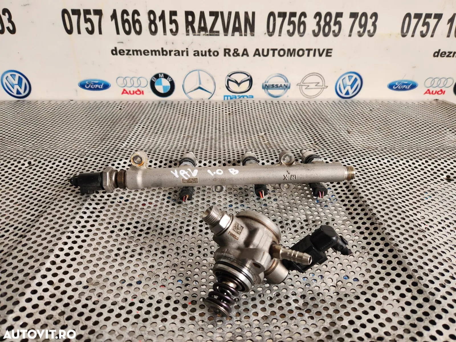 Kit Injectie Injectoare Pompa Rampa Vw Seat Skoda 1.0 TGI TFSI TSI Benzina DBY DKR Vw T Roc T Cross - 4