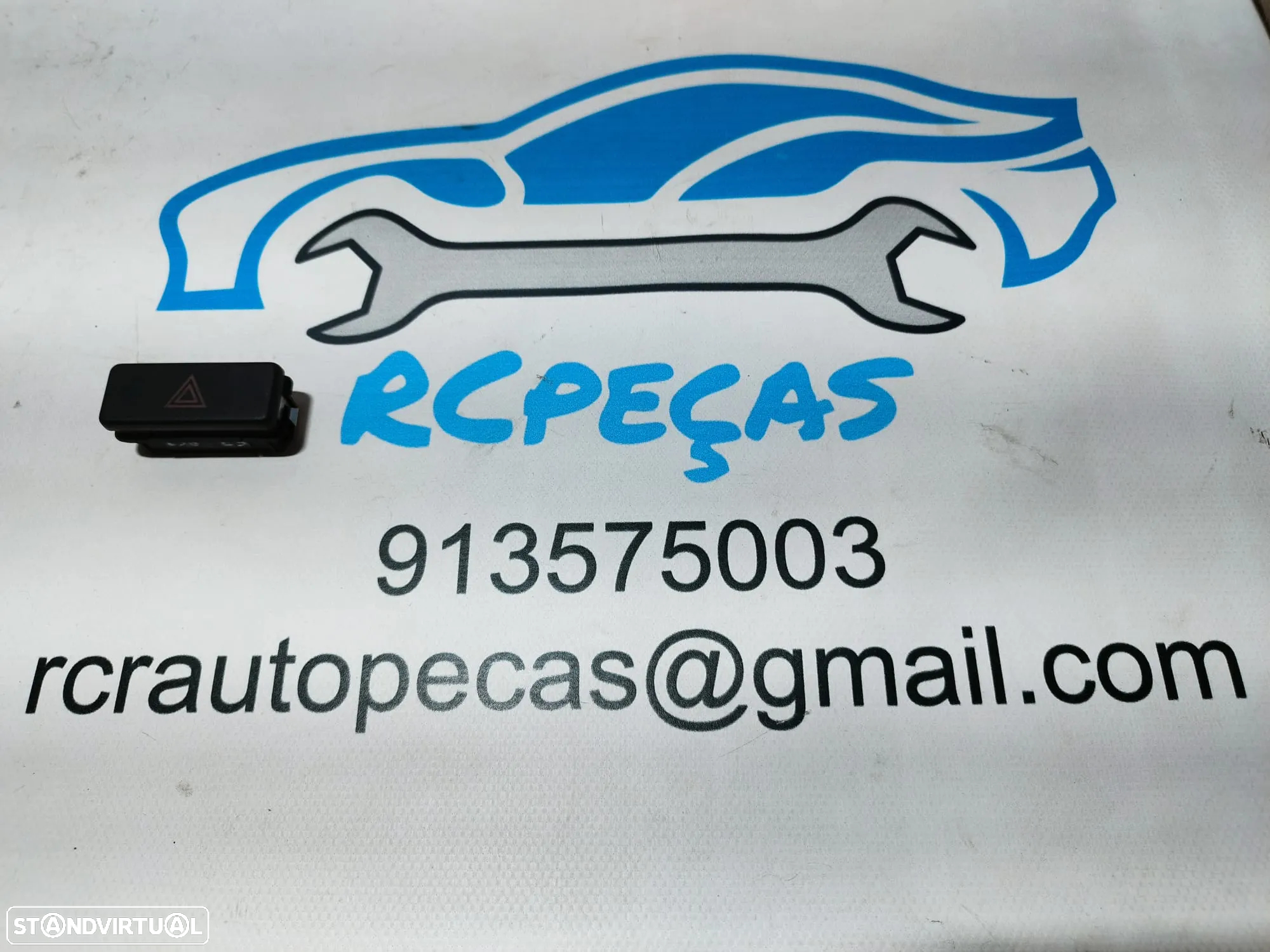 INTERRUPTOR SWITCH COMANDO COMUTADOR BOTÃO LUZ LUZES EMERGENCIA 4 QUATRO PISCAS PISCA  61311374220  BMW  Z3 - 4