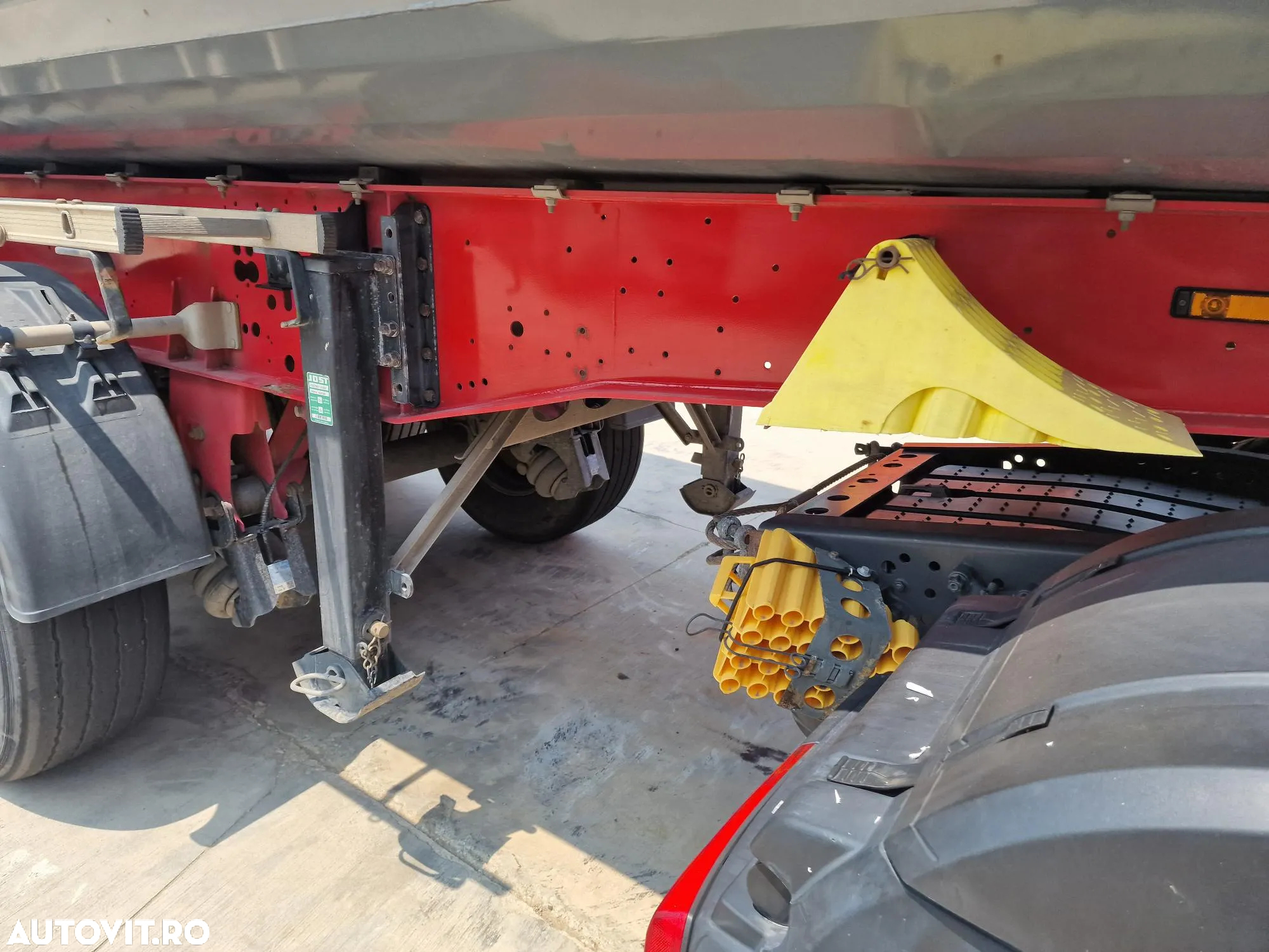 Schmitz Cargobull SKI 8.2, 28mc, Prelata CULISANTA automat, jante ALUMINIU, Anv 70% ok, otel, arata si ruleaza FOARTE BIINE, posibilitate leasing 4 ani-PROMOTIE 22900 EUR+Tva - 7