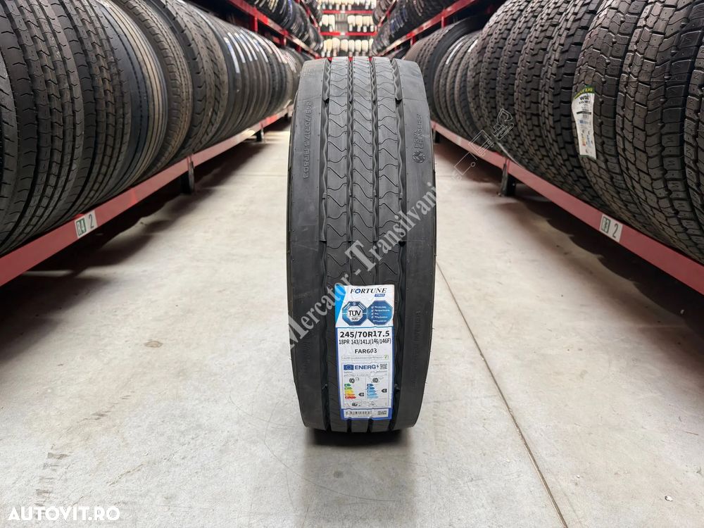 Anvelopa NOUA M+S* Regional 245/70R17.5 Fortune FAR603 143/141J 18PR Directie/Remorca - 2