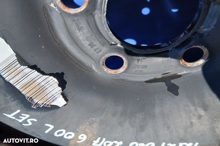 Jante tabla cu anvelope 15 - set 6C0601027 185/60 R15 ET38 6JX15H2 6C - 3