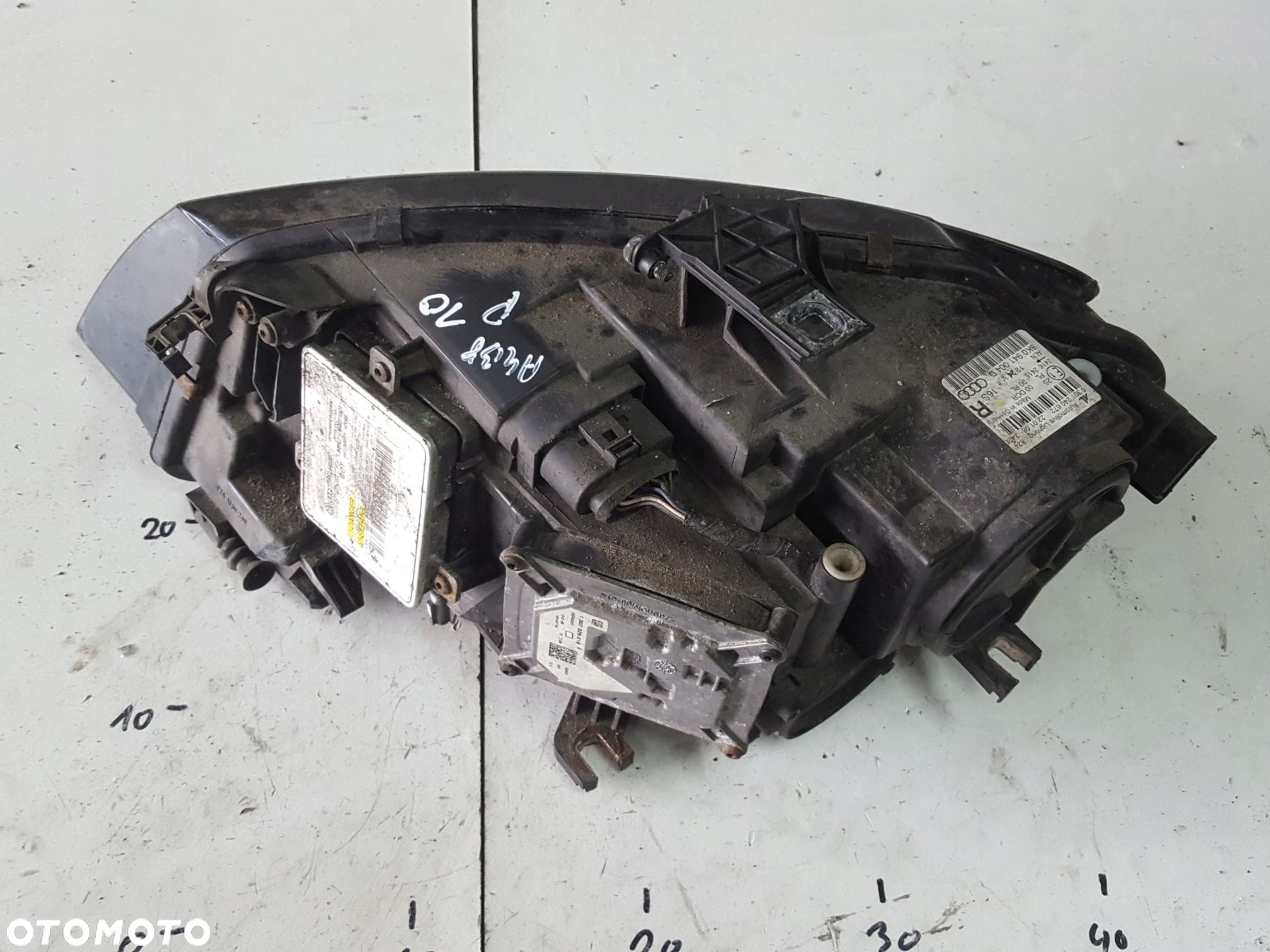 AUDI A4 B8 08r- LAMPA PRAWA PRZÓD XENON LED ANGLIK - 5