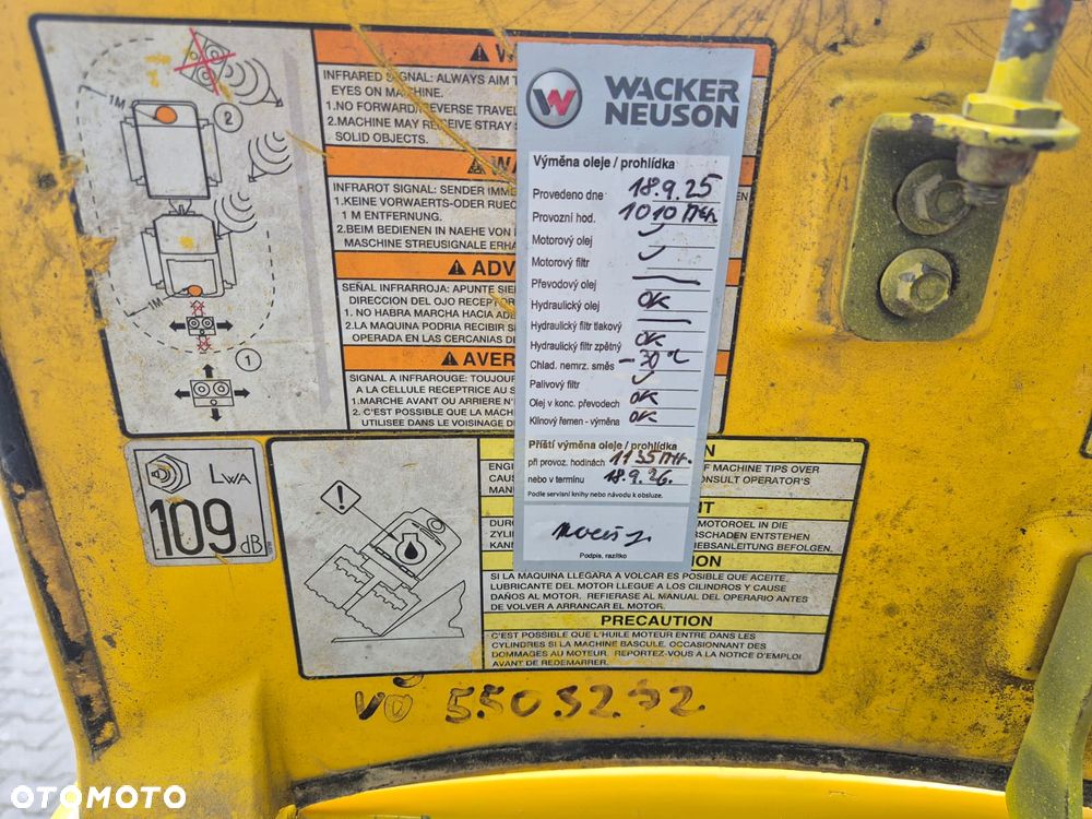 Wacker Neuson RT / ZDALNIE STEROWANY / WALEC / WALEC OKOŁKOWANY / WALEC DO ROWÓW / SERWISOWANY / 1WŁ. / W PEŁNI SPRAWNY / ODSWIEŻONY / ZAGĘSZCZARKA / KOMPAKTOR / - 10
