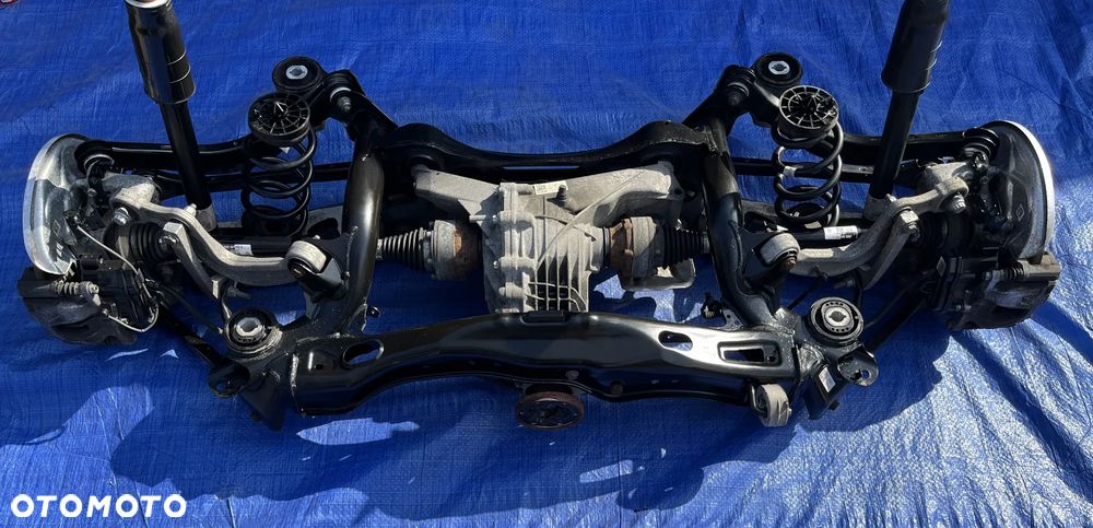 BELKA TYŁ WÓZEK SANKI AUDI A4 B9 QUATTRO 4X4  ZAWIESZENIE 8W0505235 AB DYFER MOST ODB500043 G - 2