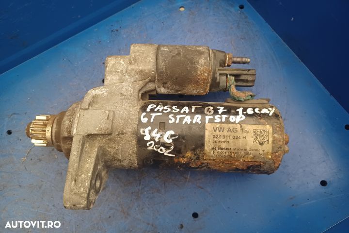 Electromotor 02Z911024H  0001153007  STAR STOP Volkswagen VW Passat B - 1