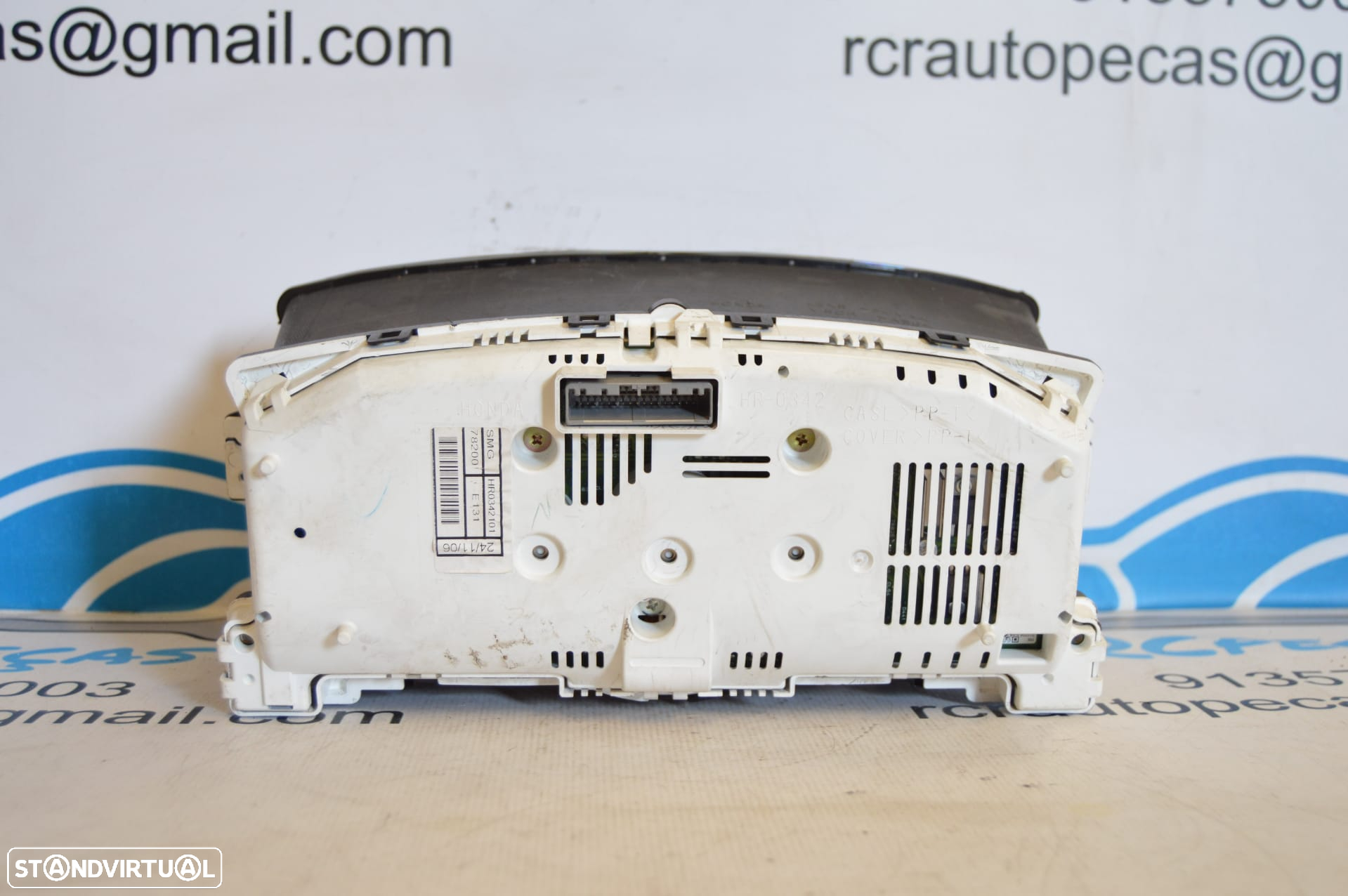 QUADRANTE MOSTRADORES PAINEL INSTRUMENTOS DIGITAL 78200 HR0342101 E131 HONDA CIVIC VIII 8 MK8 FN2 FN 2 2.2 i-CTDi 4WD 16V 140CV N22A2 - 2