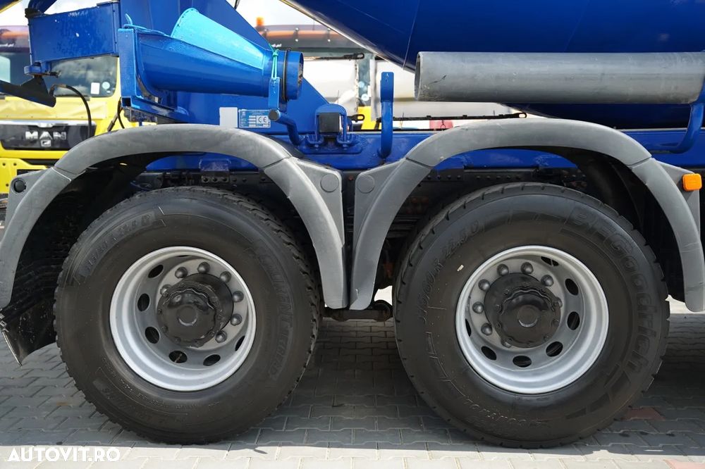 MAN TGS 35.400 / 8x4 / BETONIERĂ / IMER / BETONIERĂ 9 M3 / - 37