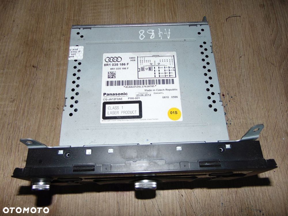 Radio CD SD AUDI CONCERT 8R1035186F AUDI A4 B8 Q5 8R0 - 2