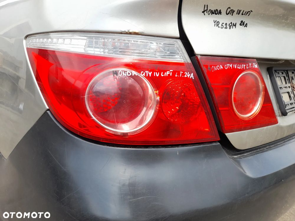 HONDA CITY IV LIFT LAMPA LEWY TYŁ LEWA TYLNA KLAPA W KLAPĘ Z KLAPY - 4