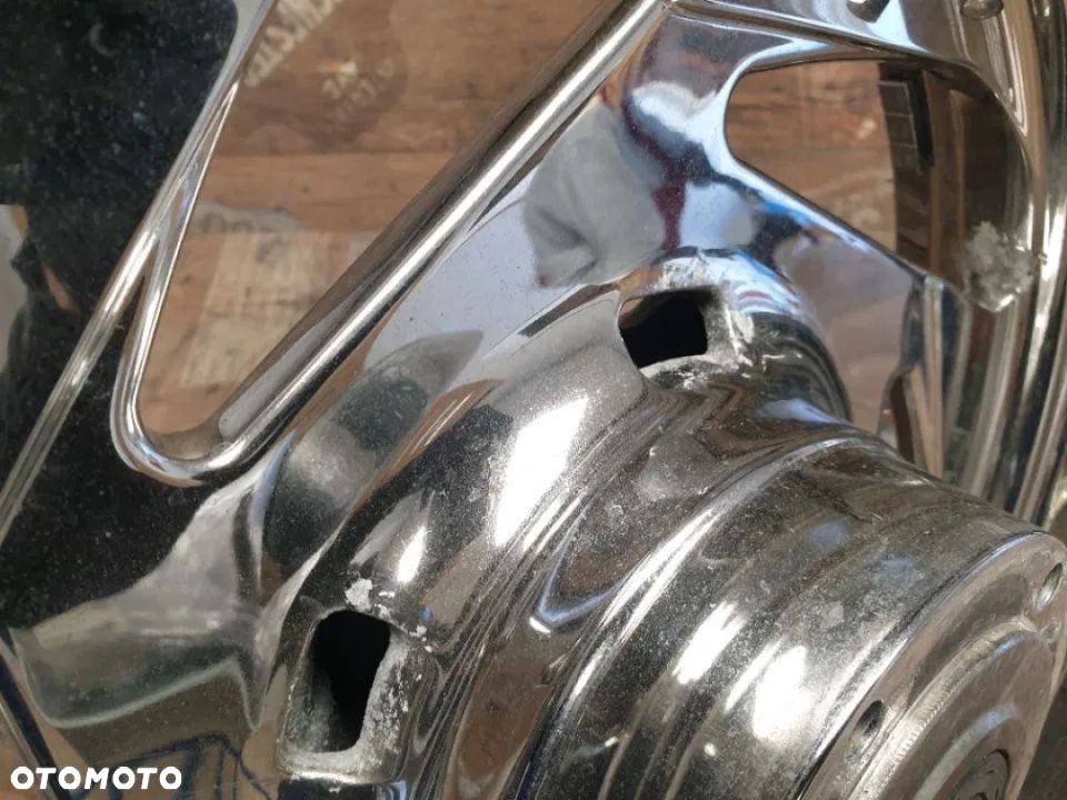 Felga VZR koło przód Chrom 18 cali Suzuki VZR 1800 Intruder 2007r. - 7