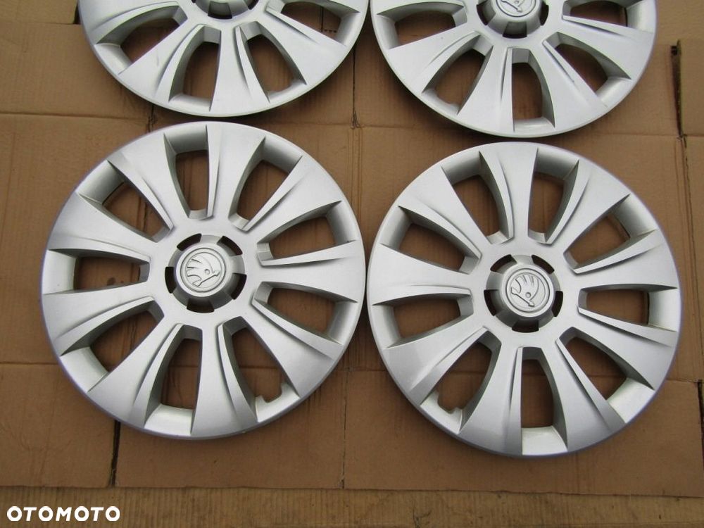 4x Kołpaki 16 Skoda Fabia Octavia I II III IV Kamiq Karoq Scala Superb Yeti - 5