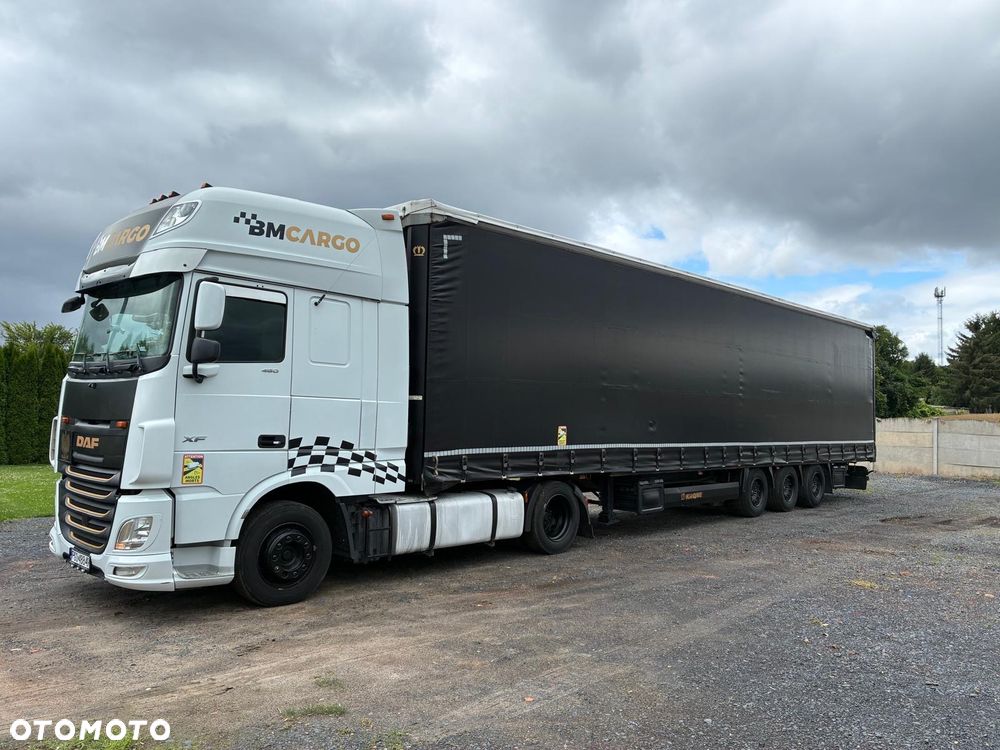 DAF XF 106 + naczepa mega , Low Deck - 1