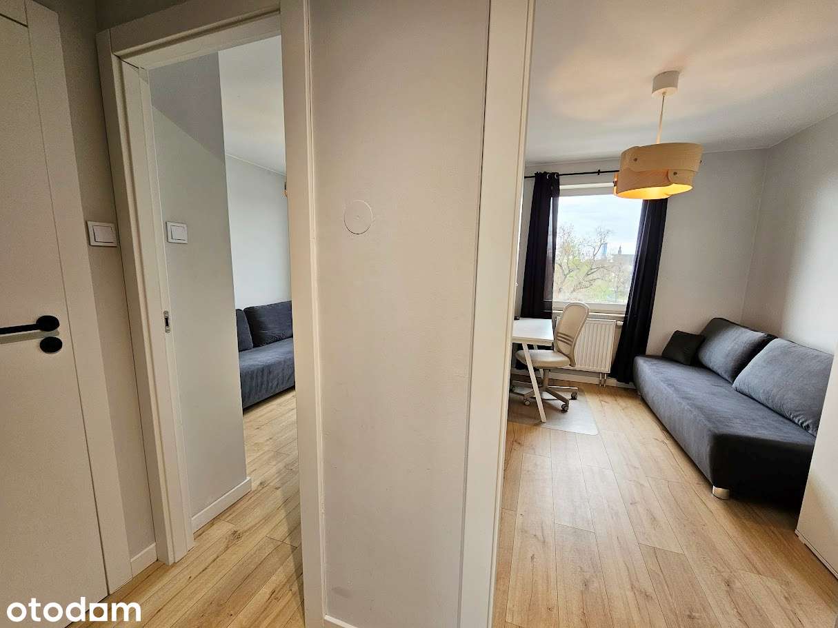 Salon z aneksem, 2 pokoje, balkon, Wyspa Słodowa/ Bema / Bez Prowizji