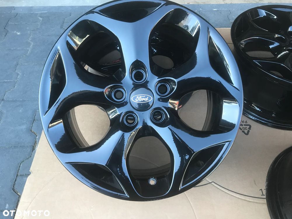 Felgi Ford Mondeo Focus S-Max 16 7x16 5x108 ET50 Czarny Połysk - 1