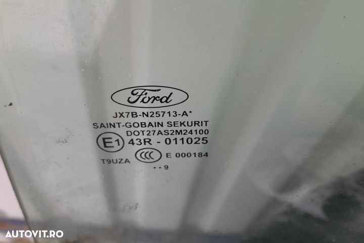 Cheder geam usa spate stanga JX7B-N25713-A / 43R-011025 JX7B-N25713-A - 3