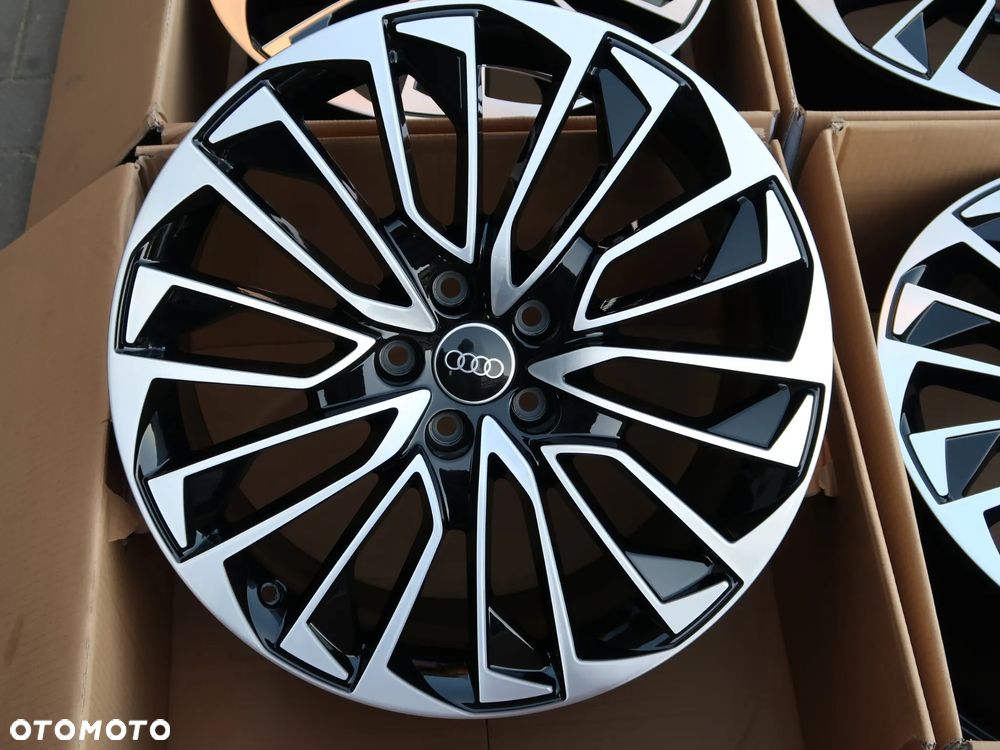 Oryginalne Felgi Audi A6 C8 A4 Q5 19'' BiColor Black - 8