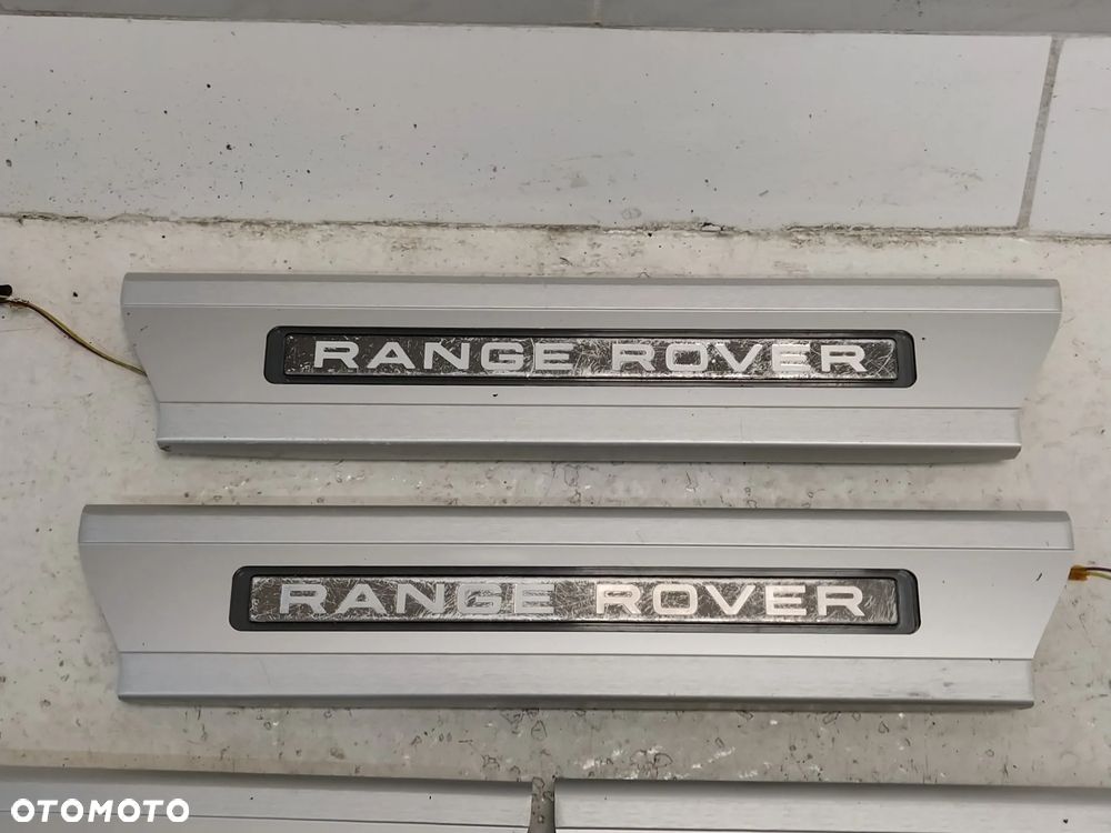RANGE ROVER SPORT L494 NAKŁADKA LISTWY LISTWA PROGOWE PROGU PODŚWIETLANE KOMPLET LEWA PRAWA PRZÓD TYŁ ORYGINAŁ - 5