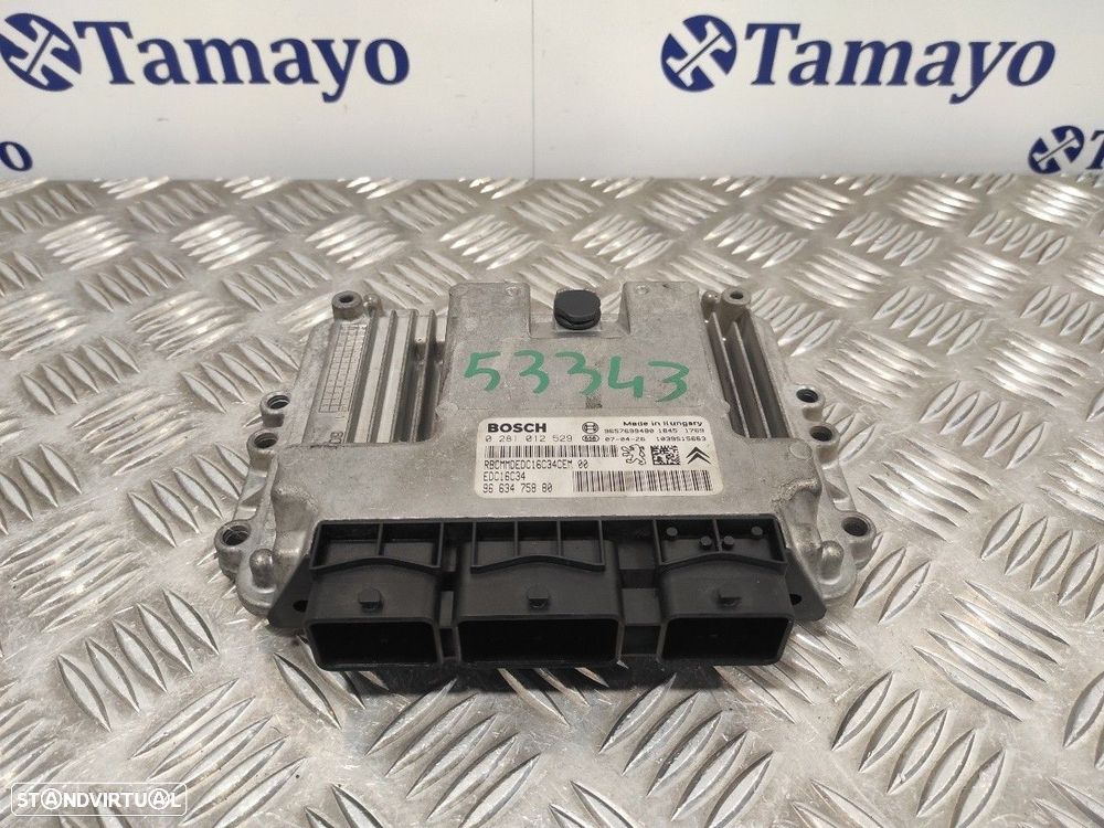 CENTRALINA MOTOR UCE PEUGEOT 207 2007 -9663475880 - 3