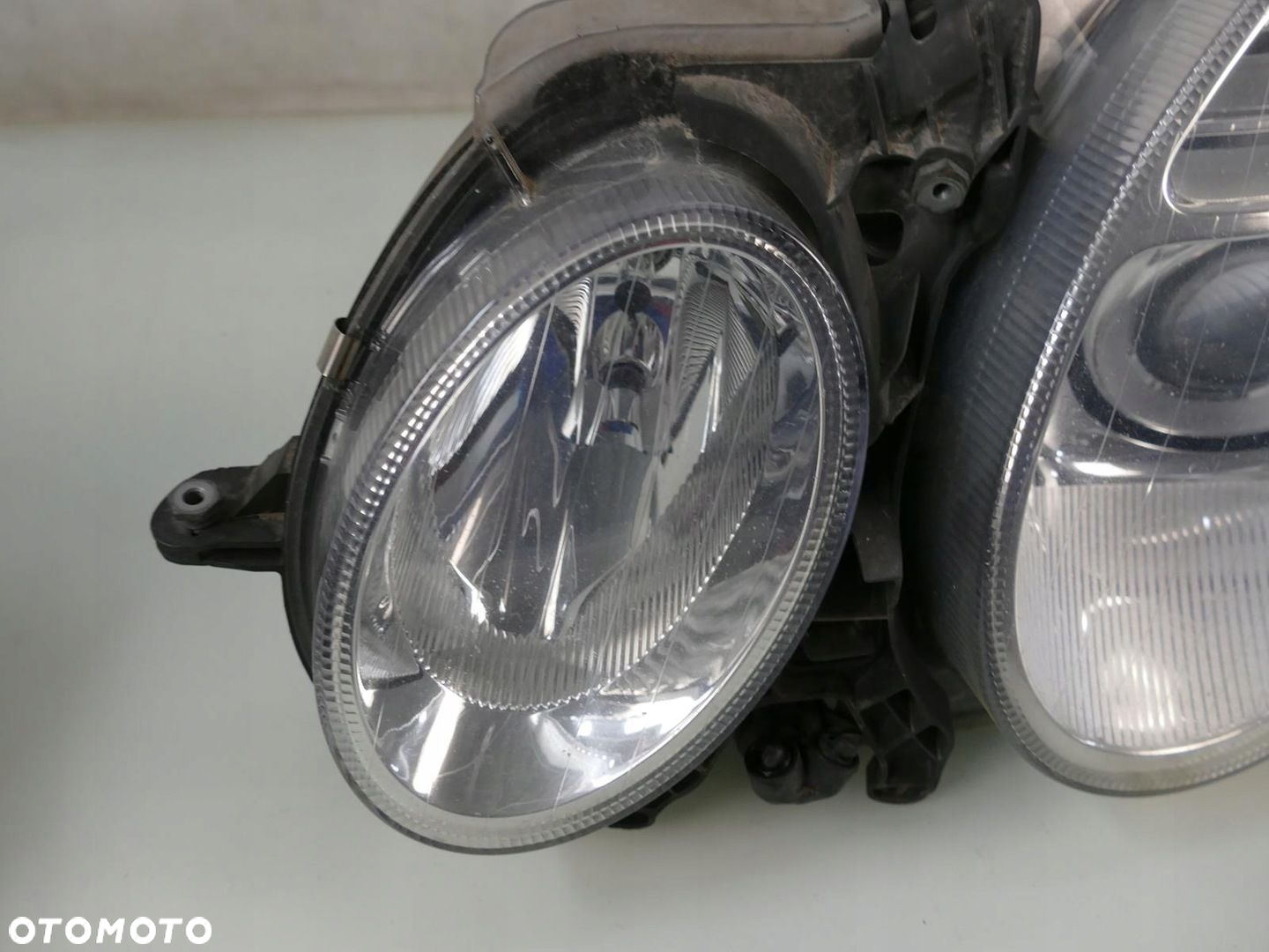 MERCEDES W211 LIFT LAMPA XENON SPRYSKIWACZ PRZÓD LAMPY PRZEDNIE KOMPLET - 3
